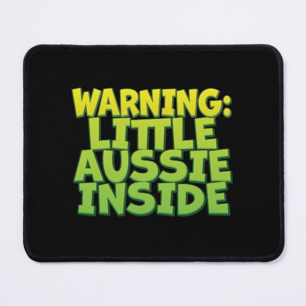 Item preview, Warning: Little Aussie Inside (baby design) designed and sold by jazzydevil.