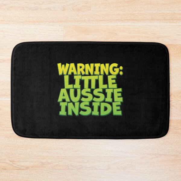 Item preview, Warning: Little Aussie Inside (baby design) designed and sold by jazzydevil.