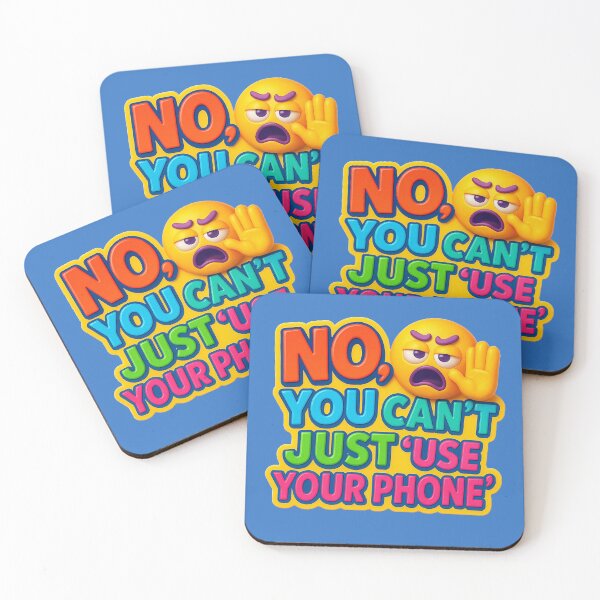 Item preview, No, you can't just use your phone! – Humorous design for photographers designed and sold by Girih.