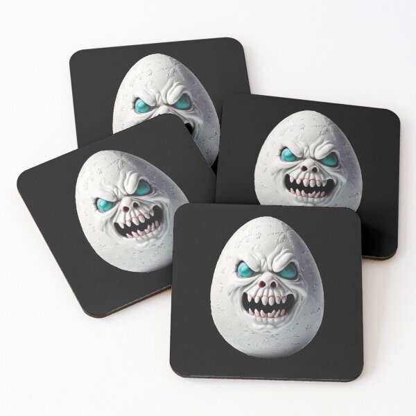 Item preview, White Scary Easter Egg designed and sold by ashutoashutosh.