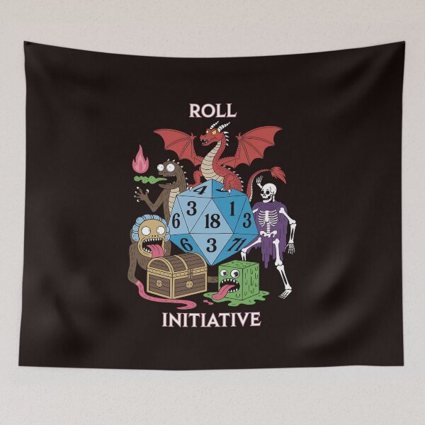 Item preview, Roll Initiative designed and sold by Coolken kurrrr.