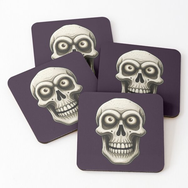 Item preview, Cartoonish skull designed and sold by Darkifun.