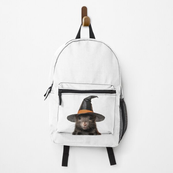 Item preview, Agouti Wearing Halloween Witch Hat designed and sold by LazyOwlStore.