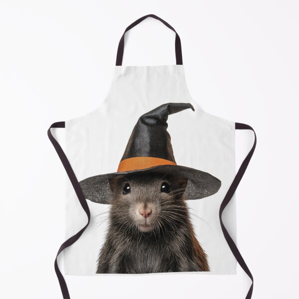 Item preview, Agouti Wearing Halloween Witch Hat designed and sold by LazyOwlStore.