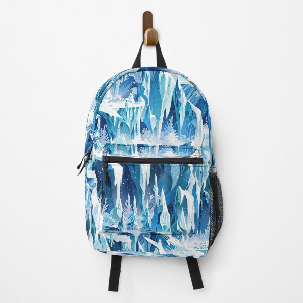 Item preview, Glacial landscape, translucent ice spires, frozen lakes designed and sold by CoolPixels.
