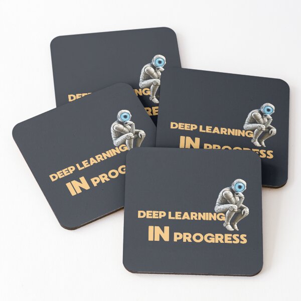 Item preview, Deep learning in progress | thinker designed and sold by Darkifun.