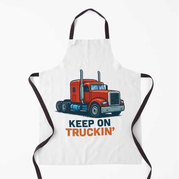 Artikelvorschau, Keep on truckin’ – LKW-Fahrer Design entworfen und verkauft von JustInPrintIt.