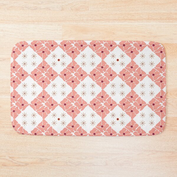 Item preview, 1900s mod aesthetic, antique pink mid century pattern Matisse inspired designed and sold by Clara Fruggeri.