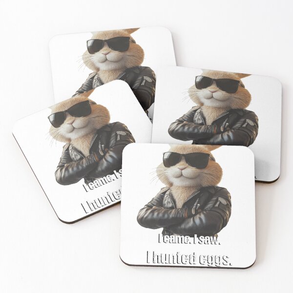 Item preview, Cool Easter Bunny - I came. I saw. I hunted eggs. designed and sold by Lichtisign.
