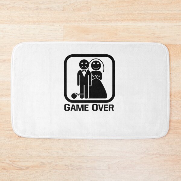 Item preview, Game Over Wedding Funny Groom Bachelor Party Design designed and sold by Colorful-Garden.