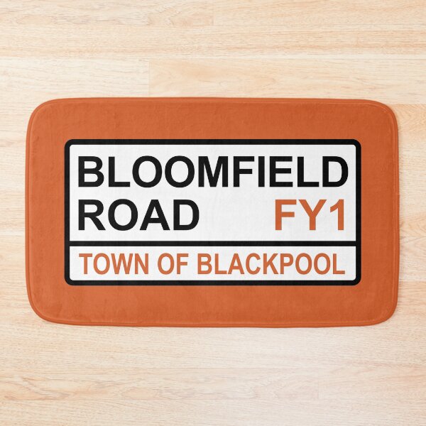 Item preview, Blackpool Bloomfield Road Iconic Street Sign designed and sold by DelfDesign.