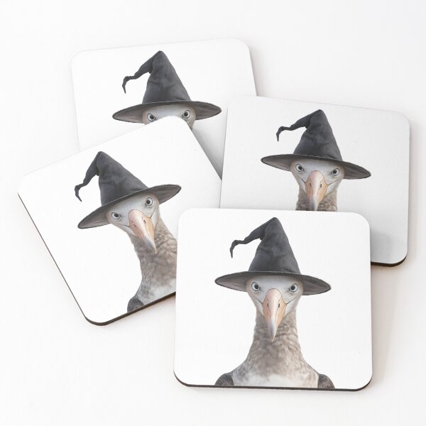 Item preview, Albatross Wearing Halloween Witch Hat designed and sold by LazyOwlStore.