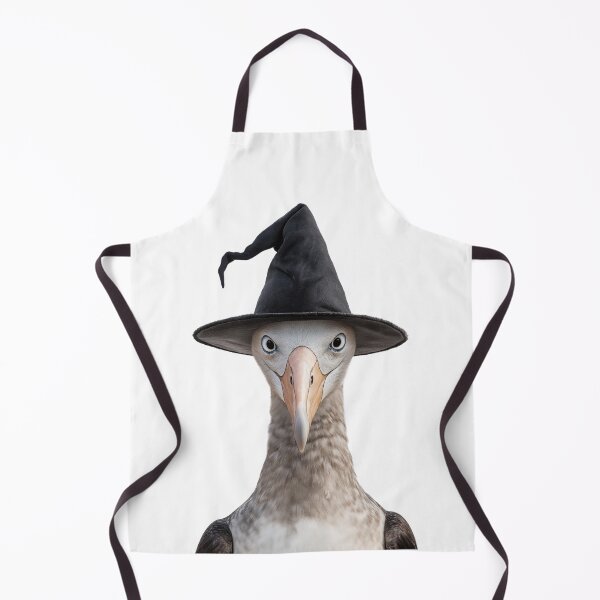Item preview, Albatross Wearing Halloween Witch Hat designed and sold by LazyOwlStore.
