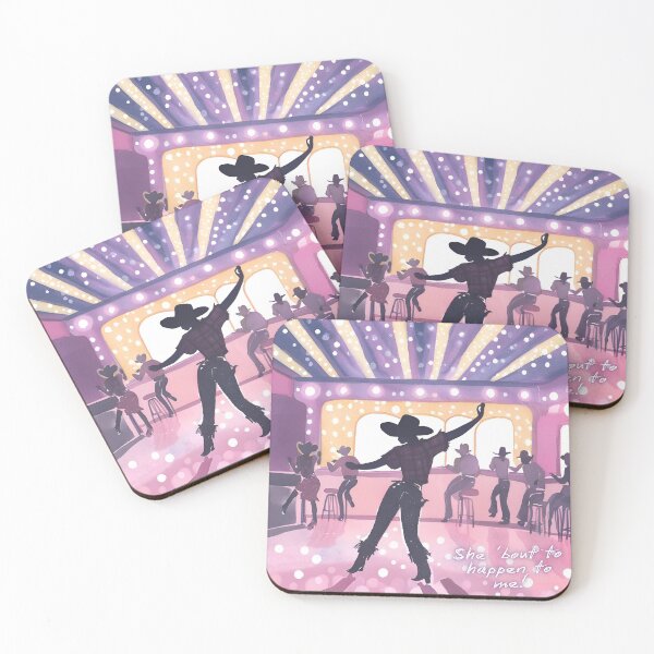 Item preview, She 'Bout to Happen to Me – Russell Dickerson Country Dance Art designed and sold by HonkyTonk2025.