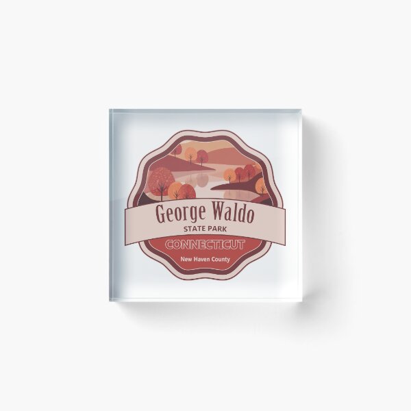 Item preview, George Waldo State Park New Haven County Connecticut designed and sold by Wanderful-roads.