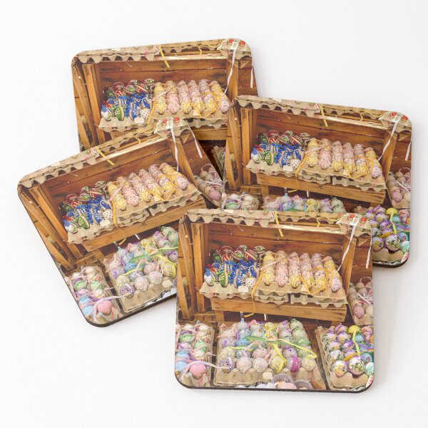 Item preview, Colorful handmade painted Easter eggs,market in Freyung,Am Hof, Vienna,Austria  designed and sold by goceris.