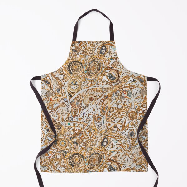 Item preview, Abstract Ornamental Design, Golden Patterns, Geometric Elements designed and sold by CoolPixels.