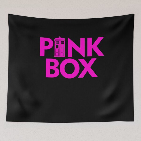 Item preview, DOCTOR 13 PINK BOX TIME LADY MALE FEMALE TIME SYMBOL POLICE BOX TEE designed and sold by prezziefactory.