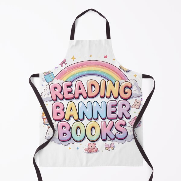 Artikelvorschau, LESEN SIE BANNERBÜCHER Kawaii Pastell Thema entworfen und verkauft von Nimkaew.