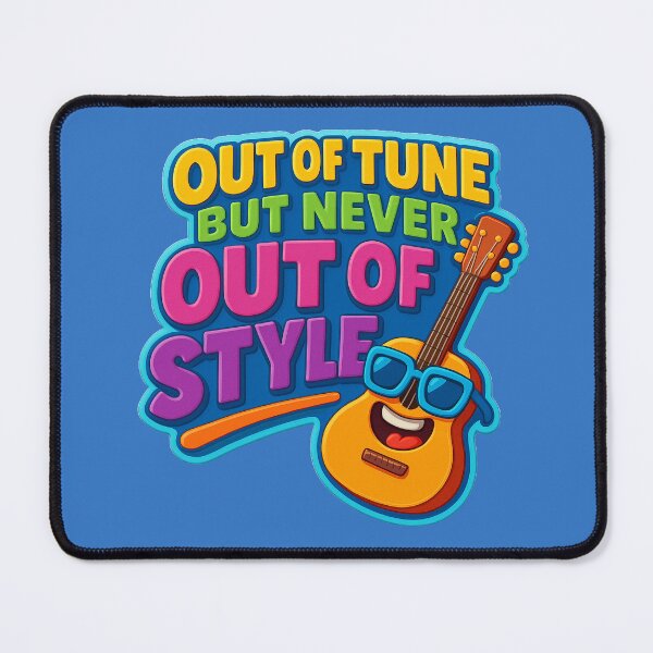 Item preview, Imperfect but stylish – humorous musician design designed and sold by Girih.