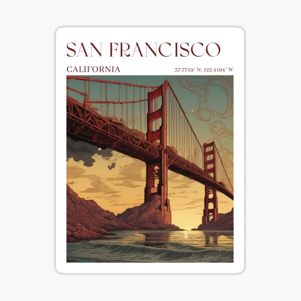 Item preview, San Francisco designed and sold by RetroTraveler.