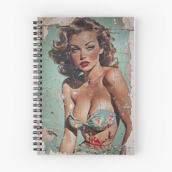 Item preview, Seductive smile with bold makeup and freckles designed and sold by Piotrek0001.