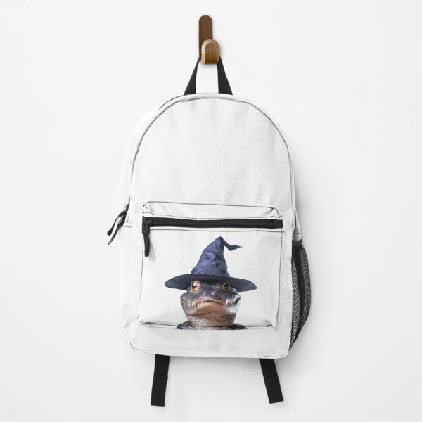 Item preview, Alligator Wearing Halloween Witch Hat designed and sold by LazyOwlStore.
