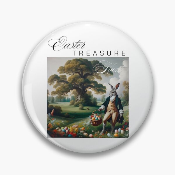 Item preview, NEOCLASSICAL EASTER TREASURE HUNT - EASTER BUNNY AND THE EGGS designed and sold by justyna-s28.