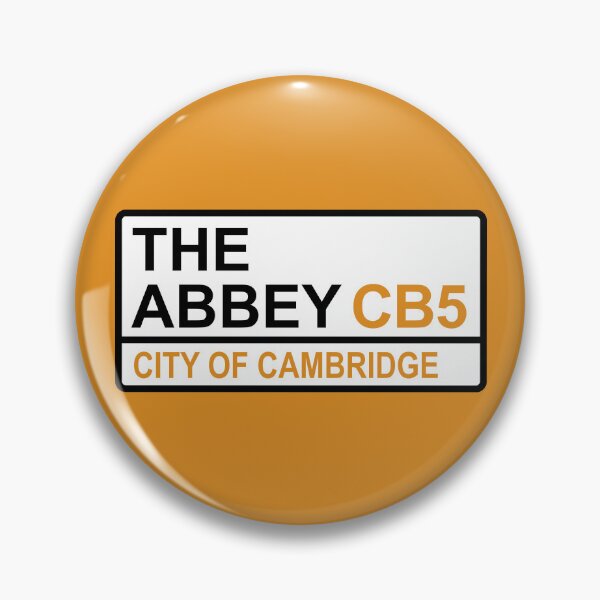 Item preview, Cambridge The Abbey Iconic Street Sign designed and sold by DelfDesign.