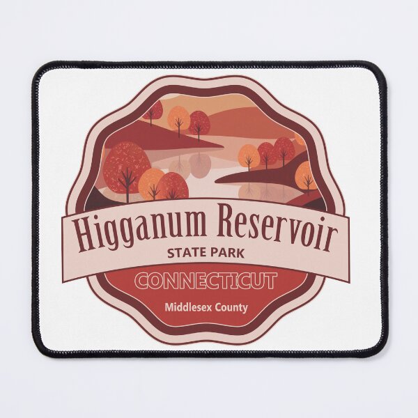 Item preview, Higganum Reservoir State Park Middlesex County Connecticut designed and sold by Wanderful-roads.