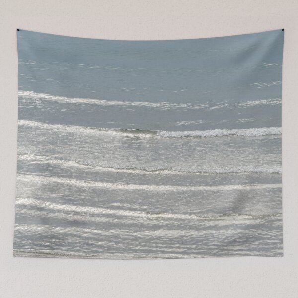 Item preview, Pearly Silver Waves Tranquility designed and sold by Georgia Mizuleva.