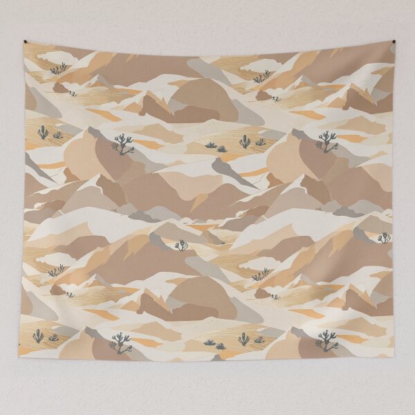 Item preview, Minimalist desert scene, rolling dunes designed and sold by CoolPixels.