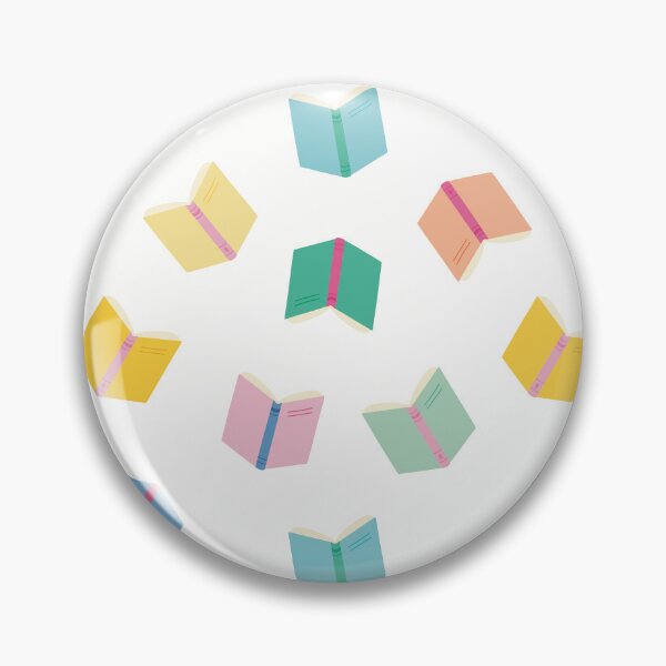 Item preview, Colorful books with white background for booklovers designed and sold by StudioPippinDesigns.