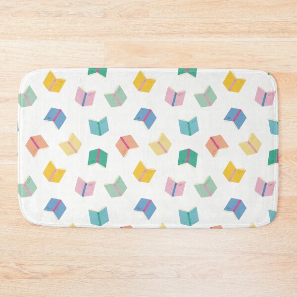 Item preview, Colorful books with white background for booklovers designed and sold by StudioPippinDesigns.