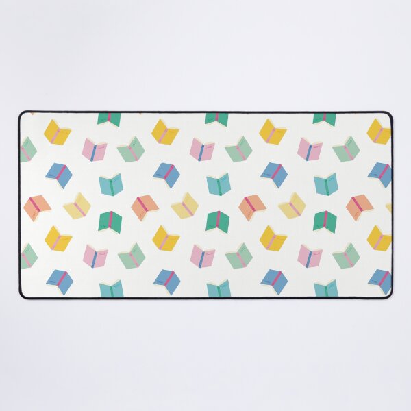 Item preview, Colorful books with white background for booklovers designed and sold by StudioPippinDesigns.