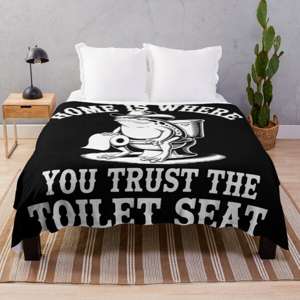 Item preview, Cowboy Frog Toilet Humor designed and sold by SpeakingPrint2.