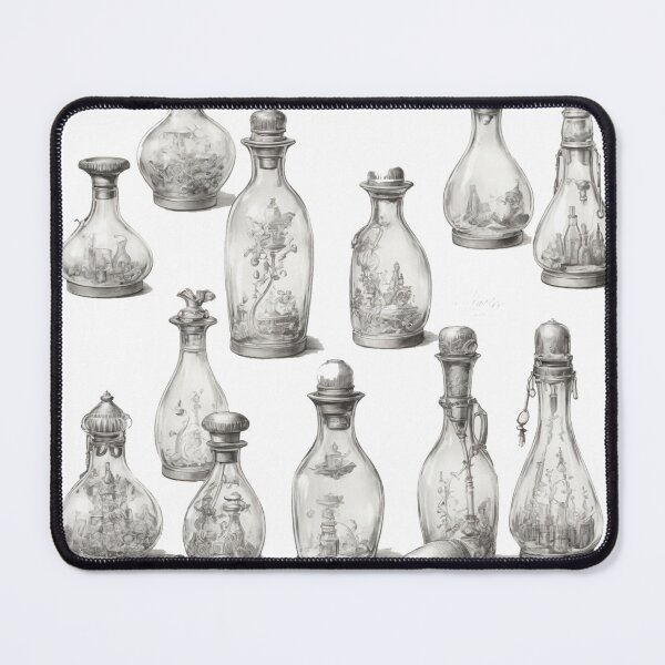 Item preview, Sketch of Magic Bottles designed and sold by Sadia Jannat.