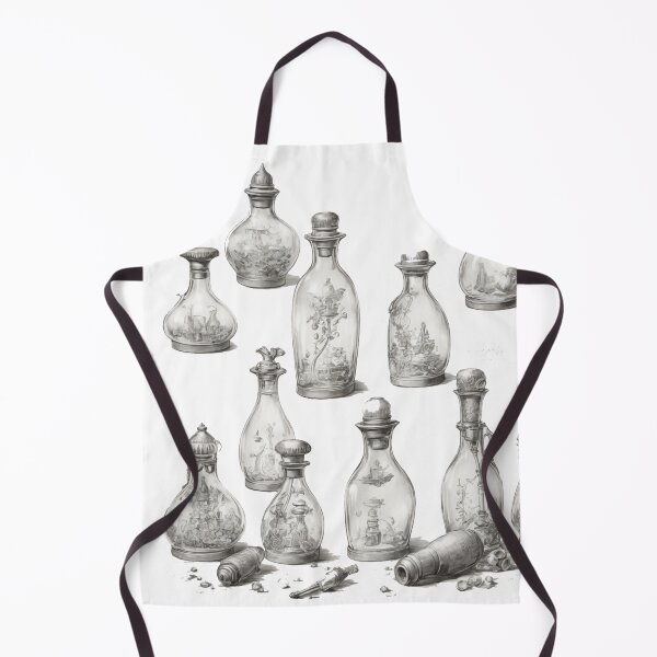 Item preview, Sketch of Magic Bottles designed and sold by Sadia Jannat.