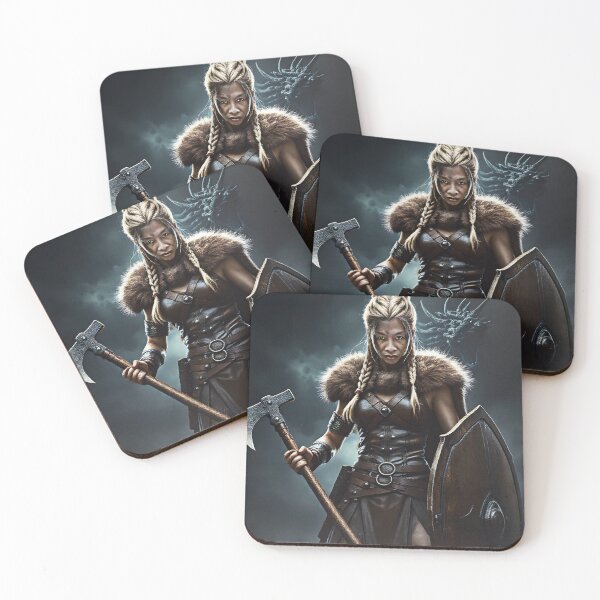 Item preview, Mixed Race Viking Warrior designed and sold by Huskyyy Designs.