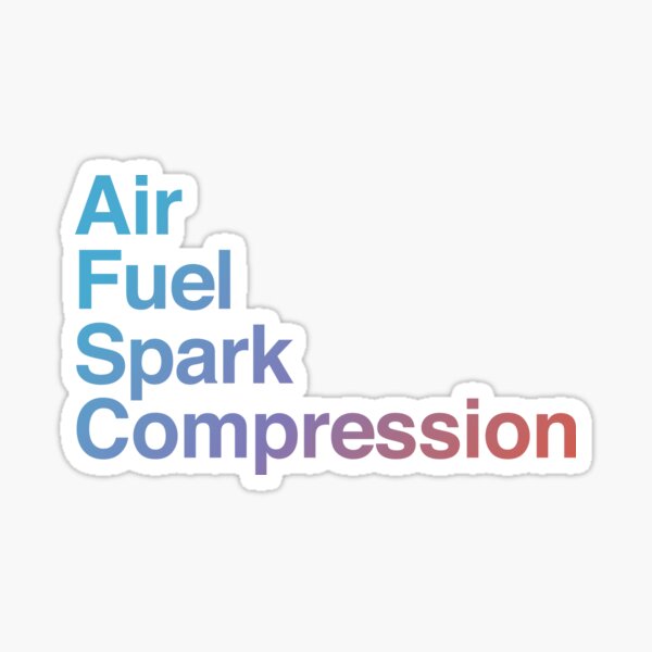 Item preview, Air Fuel Spark Compression Engine Cycle Tee | Moto Mechanic Shirt | Internal Combustion Powerwear designed and sold by tushalb.