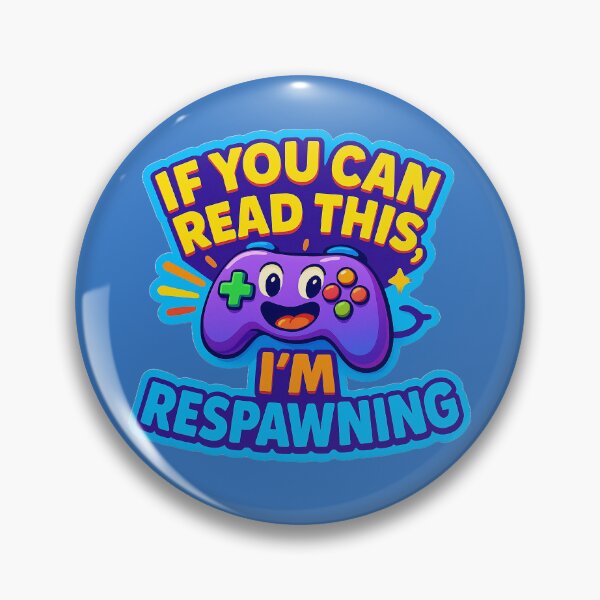 Item preview, Respawning – cartoon style gamer humor designed and sold by Girih.