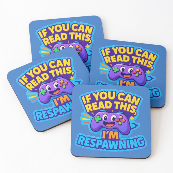 Item preview, Respawning – cartoon style gamer humor designed and sold by Girih.
