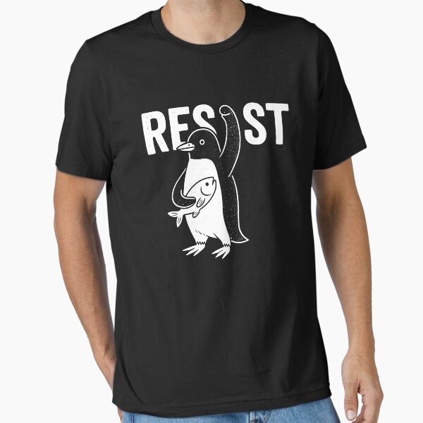 Item preview, Resist Penguin Activism no tariffs designed and sold by varioarts.