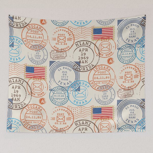 Item preview, Travel United States, stamps designed and sold by studio838.
