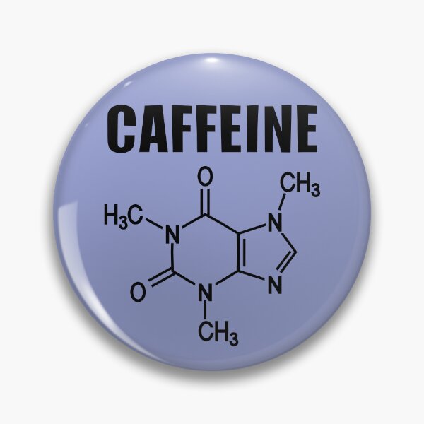 Item preview, Caffeine molecule for students designed and sold by Art-of-Rory.
