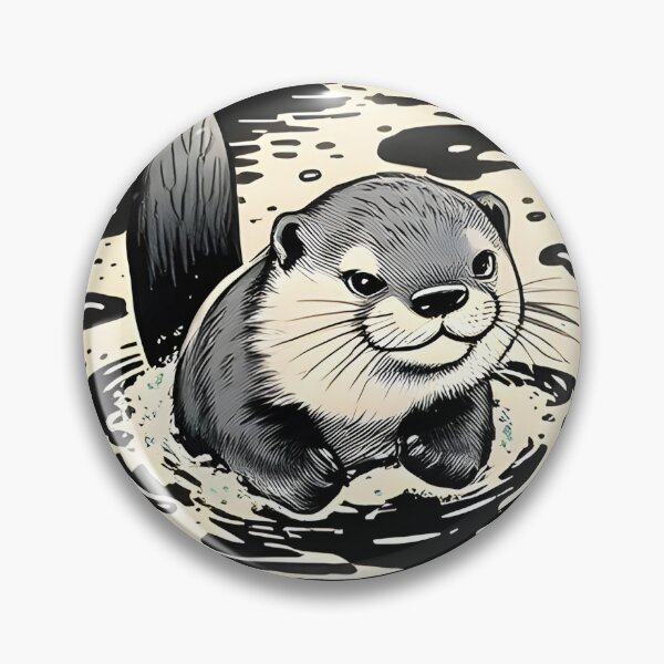Item preview, otter designed and sold by Bieberware.