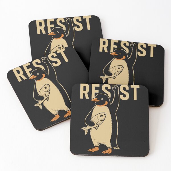 Item preview, Resist Penguin Activism no tariffs designed and sold by varioarts.