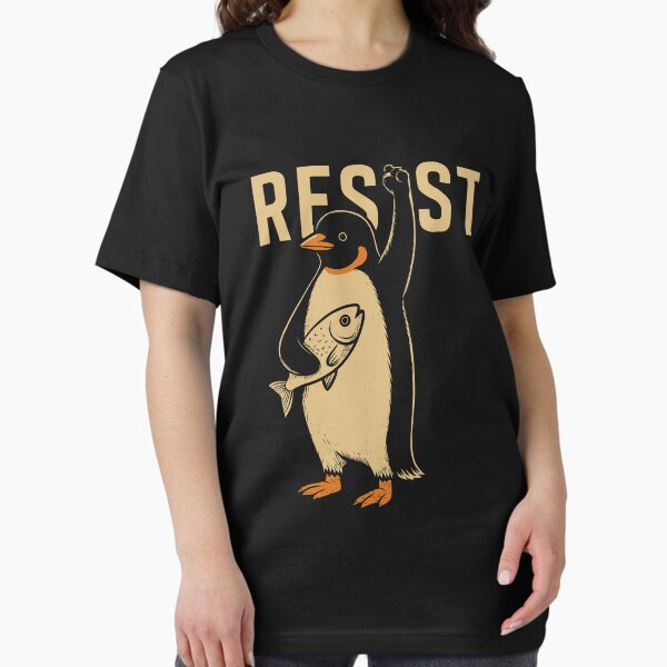 Item preview, Resist Penguin Activism no tariffs designed and sold by varioarts.