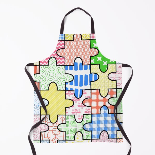Item preview, Colorful Patterns Puzzle designed and sold by MKFDesigns.
