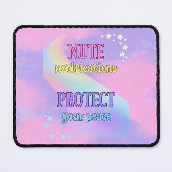 Item preview, Mute Notifications, Protect Your Peace Mug designed and sold by MagicContOasis.